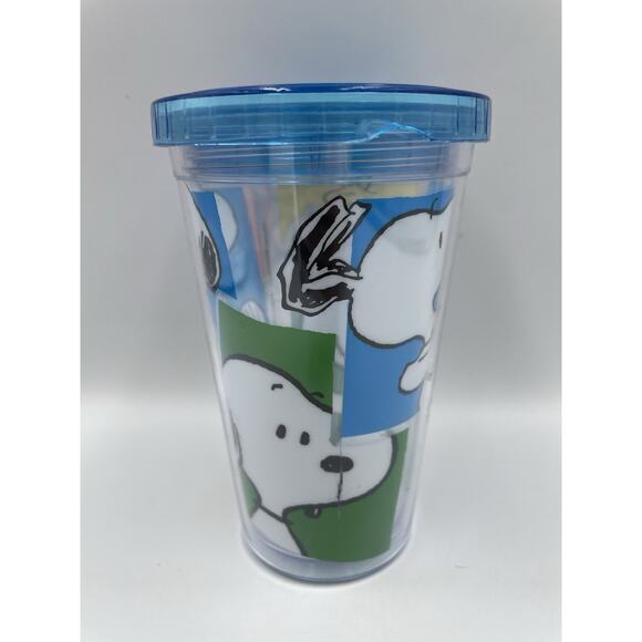 Peanuts Snoopy 12oz Acrylic Cup With Lid - Picture 4 of 8